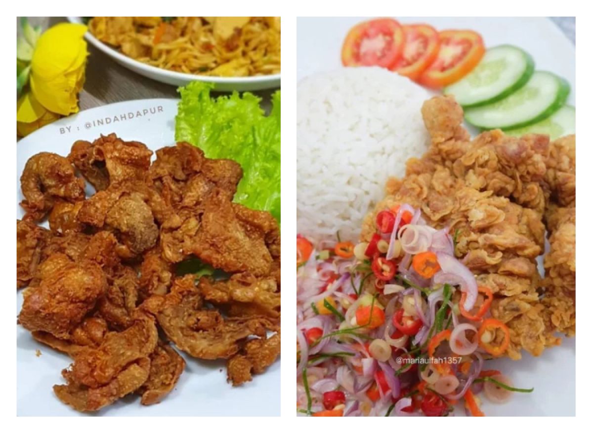 13 Resep olahan kulit ayam gurih untuk berbuka puasa, lezat, praktis, nikmat di lidah