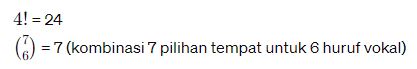 15 Contoh soal permutasi disertai penjelasan, persiapan SNBT 2024