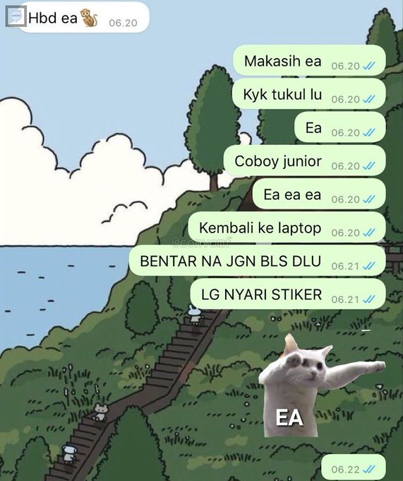 11 Chat lucu sama temen ini endingnya bikin senyum getir, isengnya nggak main-main