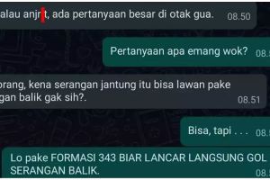 Begini jadinya kalau orang absurd lagi gabut, 11 chat lucu pertanyaan ke orang ini random abis