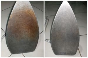 Tanpa diusap lilin, ini cara basmi noda gosong penyebab setrika lengket cukup tambah 1 bahan dapur