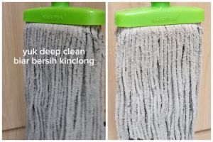 Tanpa perlu dikucek sitrun, ini cara memutihkan kain pel dekil dan bau amis pakai 3 bahan dapur