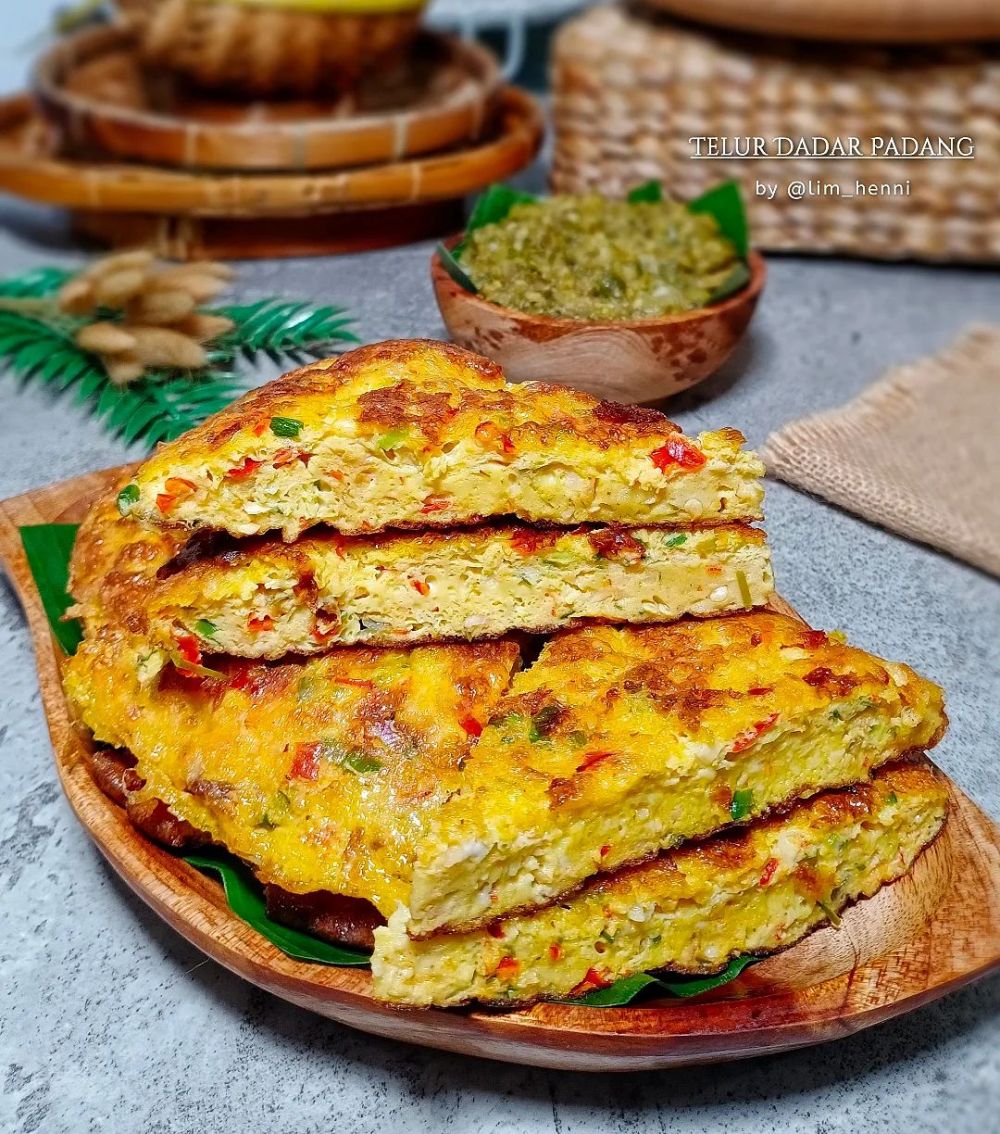 13 Resep menu sahur serba telur dadar Padang, enak, simpel, dan bikin nagih