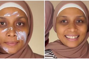 Mata panda tertutup sempurna, kekuatan makeup sulap wajah wanita jadi eksotis dan glamour