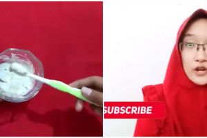 Tanpa tambahan baking soda, wanita ini tunjukkan trik hilangkan gigi kuning hanya pakai 1 jenis buah