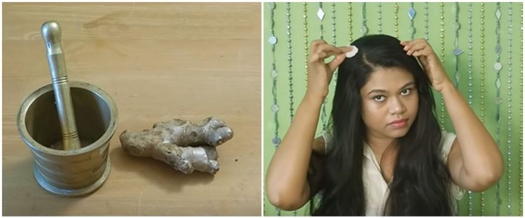 Tanpa lidah buaya, wanita ini bagikan cara atasi rambut botak pakai jahe dicampur 1 bahan alami