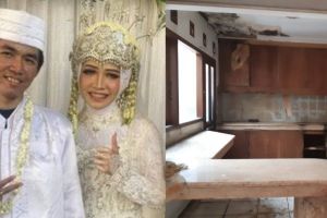 Dulu terbengkalai tak ada listrik, 9 potret dapur Tiko anak Bu Eny kini estetik pakai kitchen island