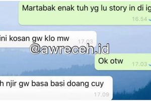 11 Chat lucu awalnya basa-basi doang ini endingnya auto geleng kepala, bikin tersenyum kecut