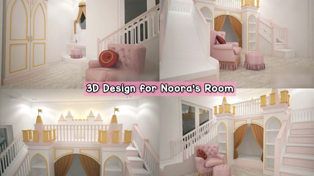 Interiornya didesain sendiri, 9 potret kamar anak Tasyi Athasyia ini layaknya istana barbie