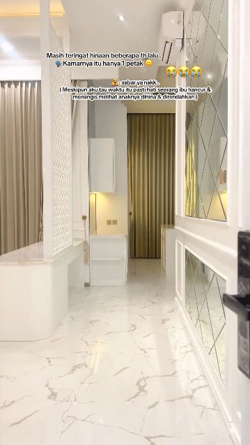 Dulu tinggal di rumah petak kini punya hunian megah bak istana, 9 potret kamar bos skincare Anggela