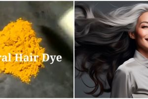 Rambut kembali hitam pekat, ini cara hilangkan uban pakai kunyit dicampur 1 bahan alami