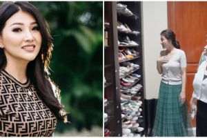 Penuh koleksi phone case, 9 potret walk in closet Sarwendah ini dijuluki bak di Mangga Dua