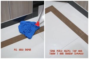 Tanpa tambahan garam dan cuka, ini trik mengepel lantai agar tak amis dan kesat hingga seminggu