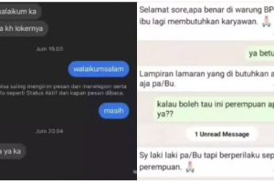 11 Chat lucu orang melamar kerja ini nyeleneh cenderung nggak niat, auto ditolak