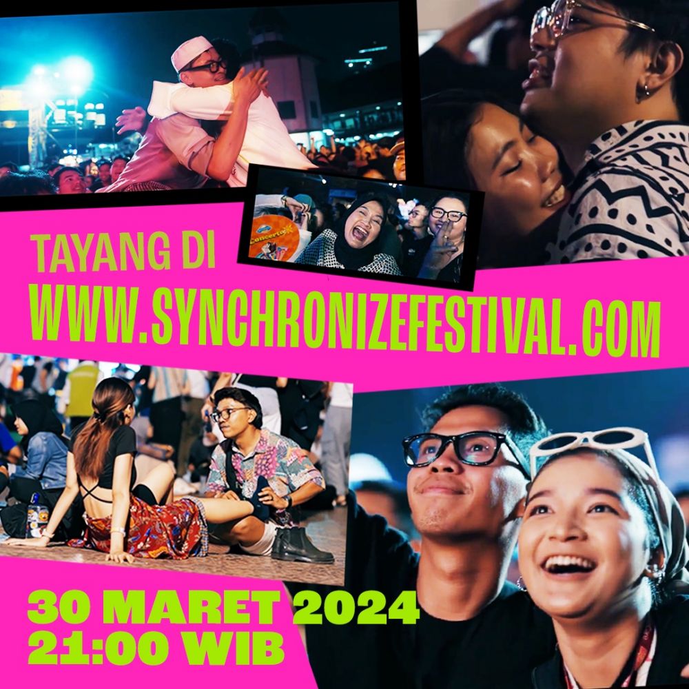Siap sambut Synchronize Fest 2024, After Movie 2023 dirilis!