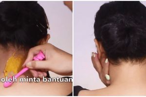 Tak dicampur baking soda, wanita ini bagikan cara memutihkan leher hitam pakai 2 bahan makanan