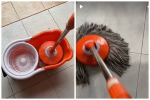 Tanpa ditambah cuka, ini trik mengepel lantai agar semakin kesat dan bersih cuma pakai 1 bahan dapur