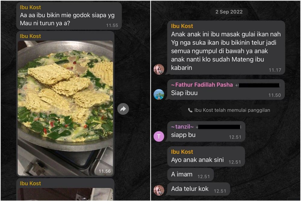 Definisi ibu kos idaman, momen pria pamer kebaikan induk semang ini jadi ajang perbaikan gizi