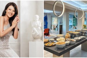 9 Potret dapur mewah Farah Quinn di Amerika Serikat, bisa masak sambil lihat pemandangan gunung