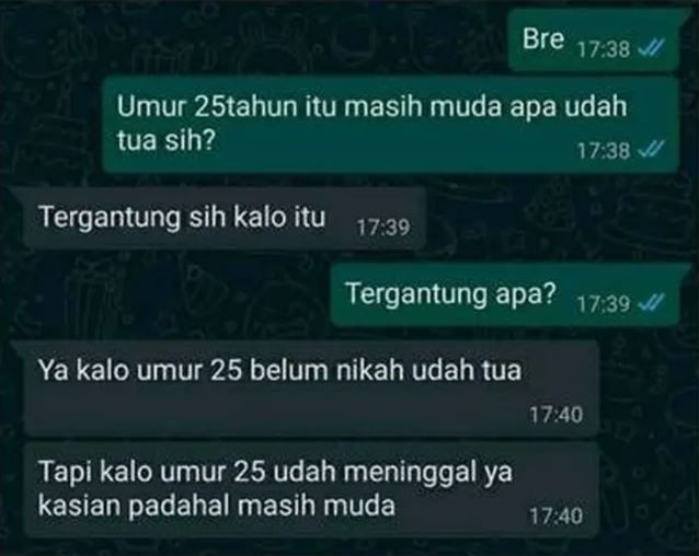 11 Chat lucu minta pendapat ke teman ini jawabannya ngeselin abis, auto pengin cut off