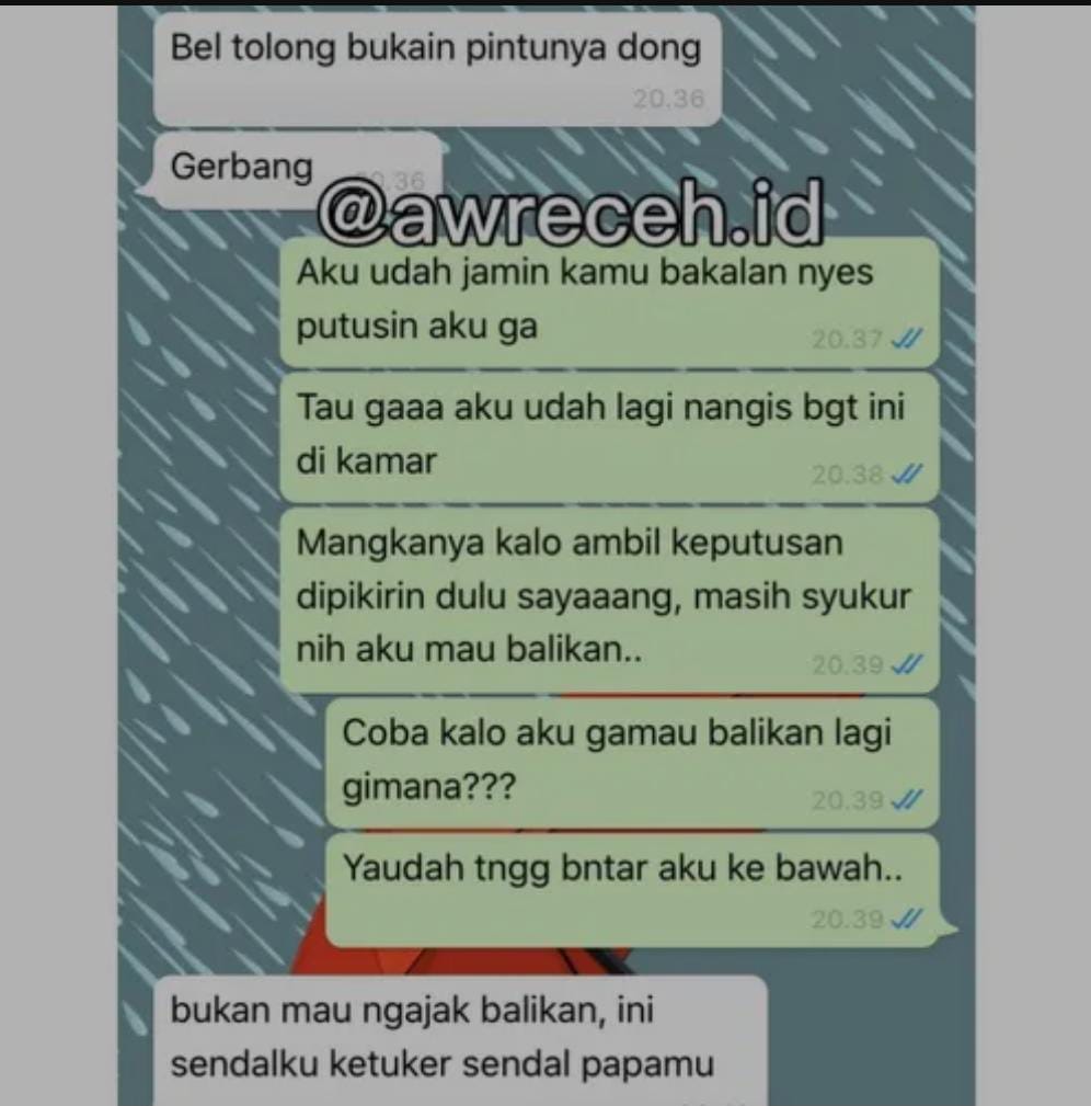 11 Chat lucu sama mantan bikin gagal move on, udah terbang tinggi malah dihempas kenyataan