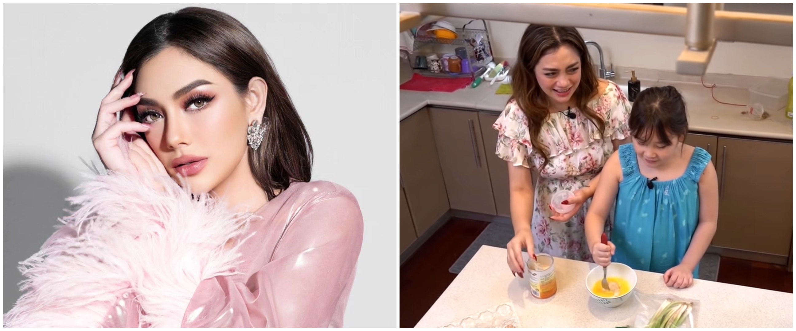 Single mom bisa beli rumah pakai lift, 10 potret dapur Celine Evangelista mewah minim perabotan