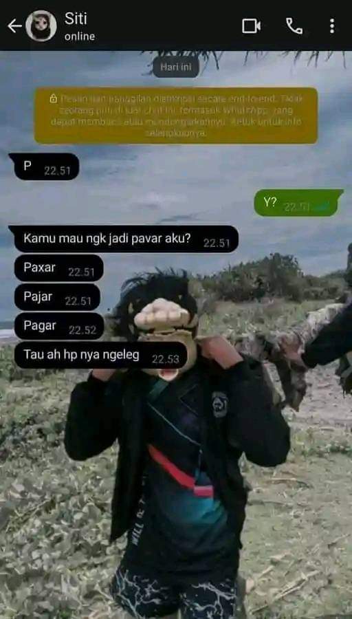 11 Chat lucu nembak gebetan ini bikin bingung mau maju atau mundur, ngenes dan mengundang senyum