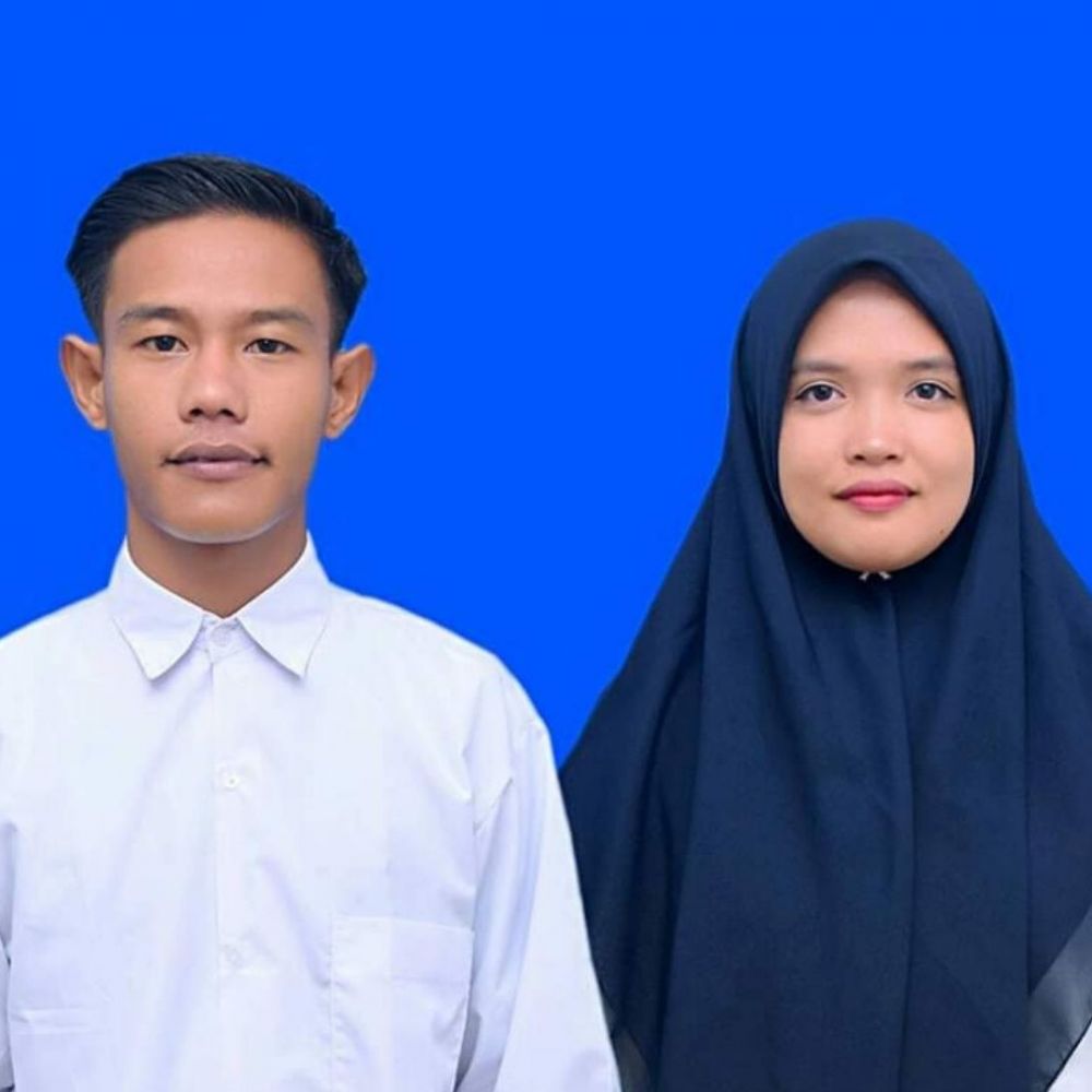 Pasangan nikah di KUA tak ada foto pengantin ini minta netizen editin, 9 potret hasilnya bikin takjub