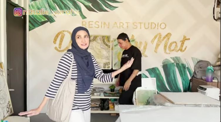 9 Potret studio resin art Natalie Sarah, hasil karyanya bikin takjub