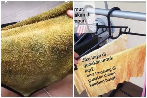 Trik cuci lap dapur kotor dan berminyak agar bersih kesat, ampuh tanpa sitrun