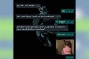 11 Chat lucu menghadapi pertanyaan intimidasi dari pacar ini bikin susah nelan ludah, auto skakmat