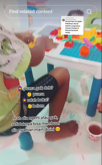 Momen bocah ragu ingin main di playground sampai menunggu lama ini bikin warganet terharu