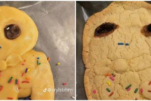 11 Potret kocak before dan after waktu bikin kue Lebaran ini bikin tepuk jidat, hasilnya di luar nurul