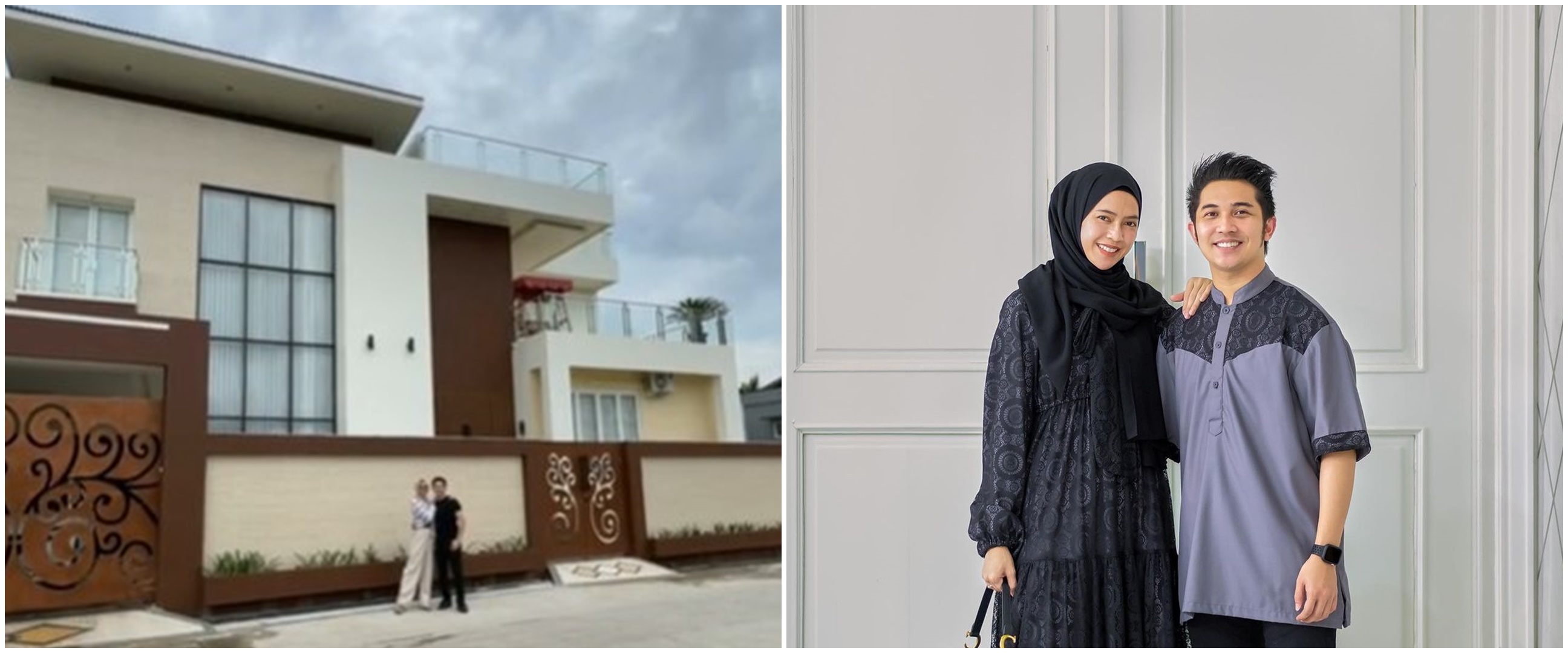 Dulu kerja di pasar kini bos skincare, 9 potret rumah Fatma Sarizar rooftopnya bak lapangan futsal