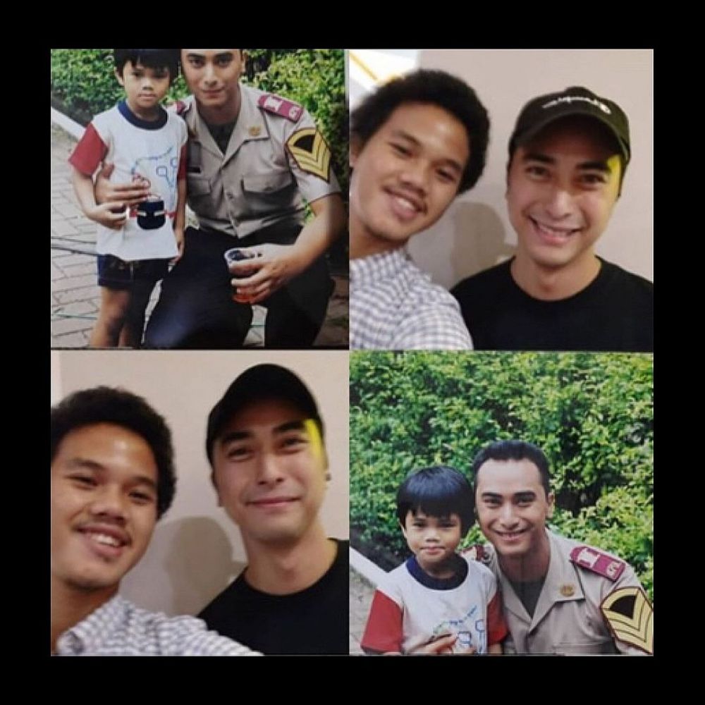 Foto bareng aktor cilik usai 20 tahun berlalu, paras awet muda Winky Wiryawan bak vampir jadi sorotan