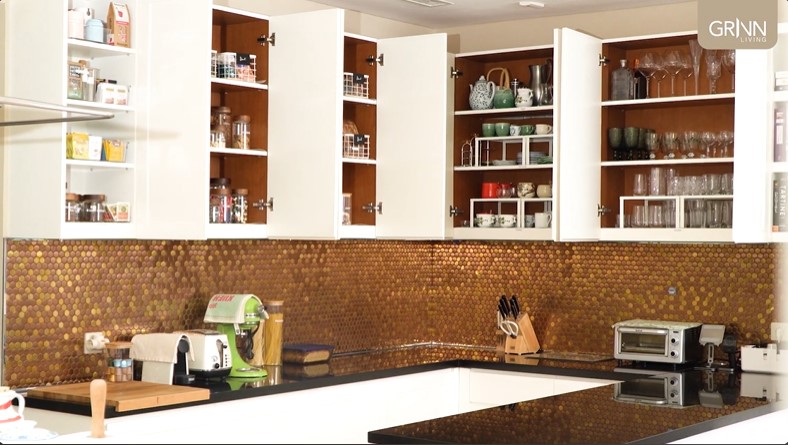Dulu semrawut, 9 potret dapur Cathy Sharon bergaya modern French usai dimakeover hasilnya rapi pol