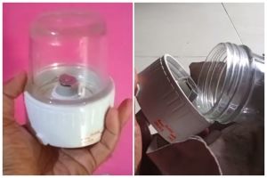 Nggak perlu pergi ke tukang servis, ini trik mudah melepas gelas blender yang macet