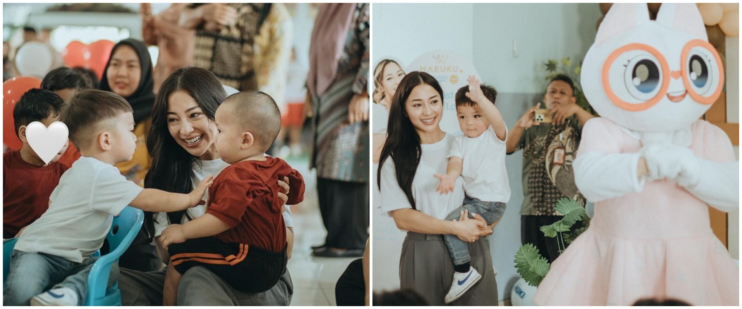 11 Momen ultah Issa anak Nikita Willy dirayakan di panti asuhan, kaos bucin Indra Priawan bikin ngakak