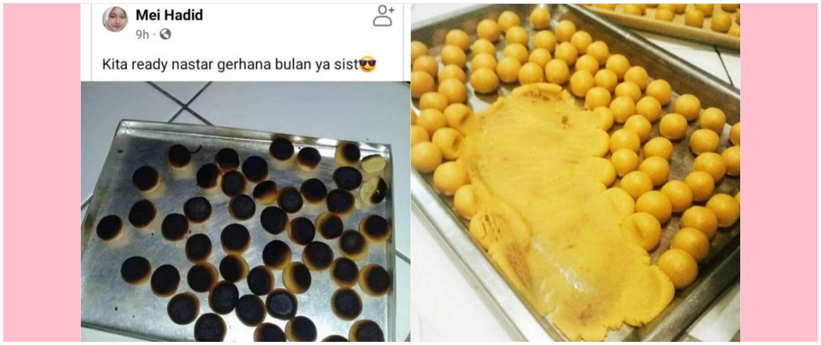 11 Potret kocak momen apes saat bikin kue Lebaran ini lihatnya auto ngelus dada, fix rugi uang belanja