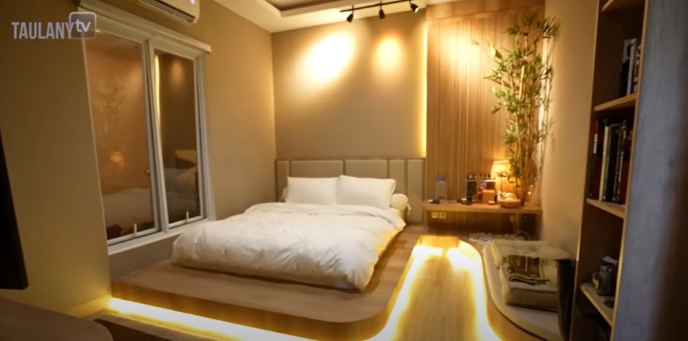 Rumah mungil super cozy seluas 60 meter persegi, 8 potret kamar mandi Dikta ada onsen ala Jepang