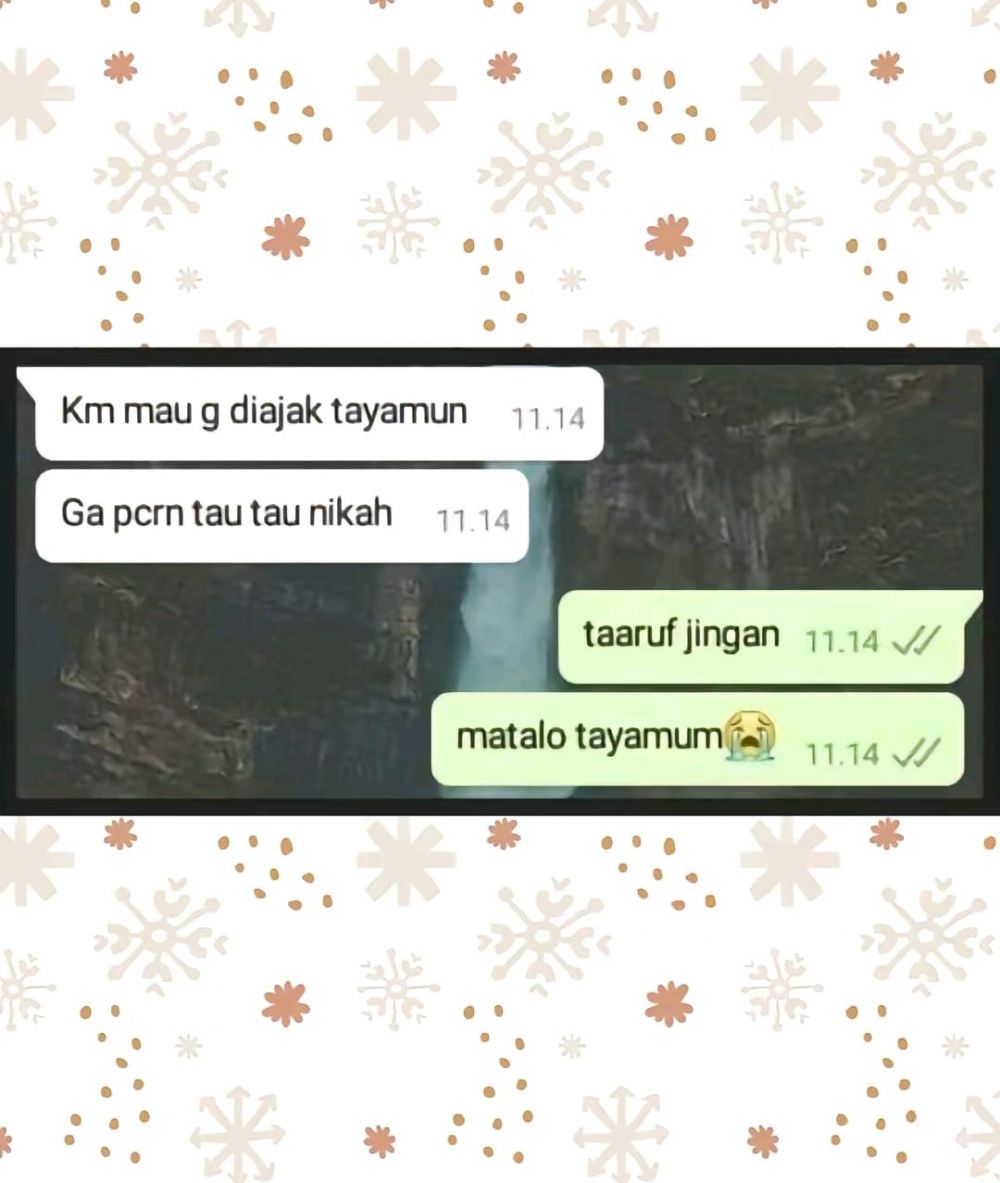 11 Chat lucu orang salah sebut ini bikin pikiran traveling, bacanya auto tepuk jidat
