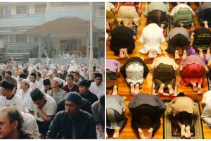 Tata cara sholat Idul Fitri, lengkap dengan niat dan bacaan antara takbir