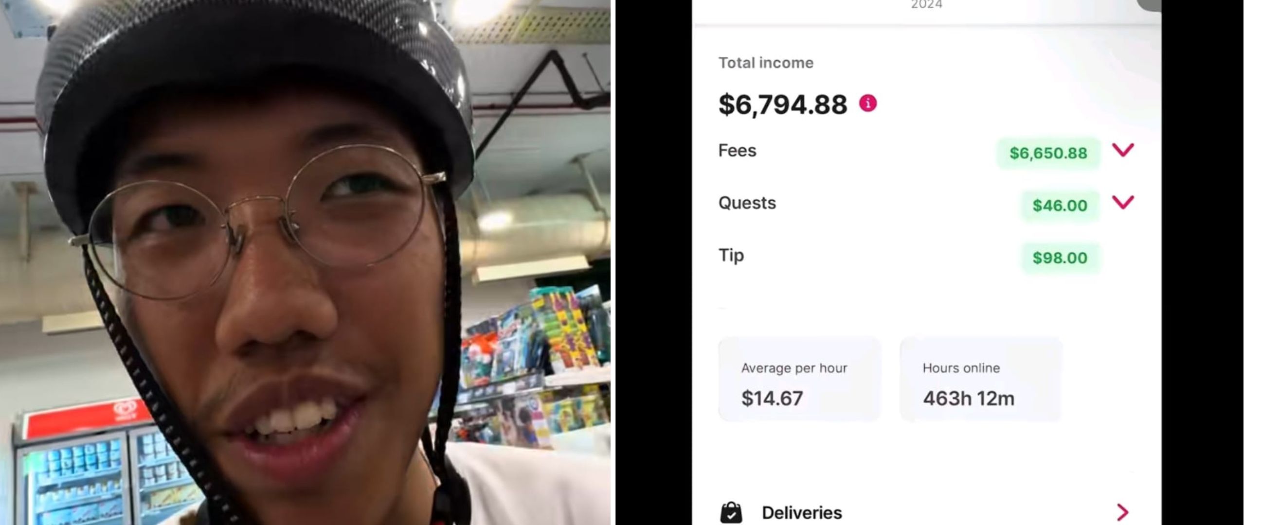 Kisah lelaki drop out SD jadi pengantar makanan, sebulan raup Rp 58 juta, kerja 16-20 jam tiap hari