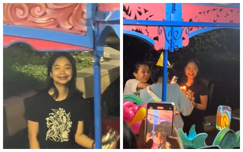 Bukan di tempat mewah, momen rayakan ulang tahun teman ini punya konsep antimainstream bikin iri warga