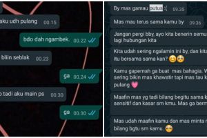 11 Chat lucu minta maaf ke pacar tapi dicuekin ini bikin sabar maksimal, bacanya sampai capek sendiri