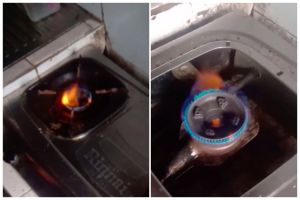 Nggak perlu ganti regulator, ini trik mudah mengatasi api kompor gas terlalu kecil pakai 1 bahan dapur