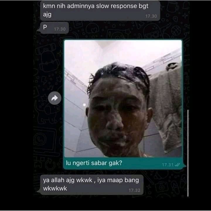 11 Chat lucu orang ngirim PAP ini ekspresinya bikin susah nahan senyum, absurd pol