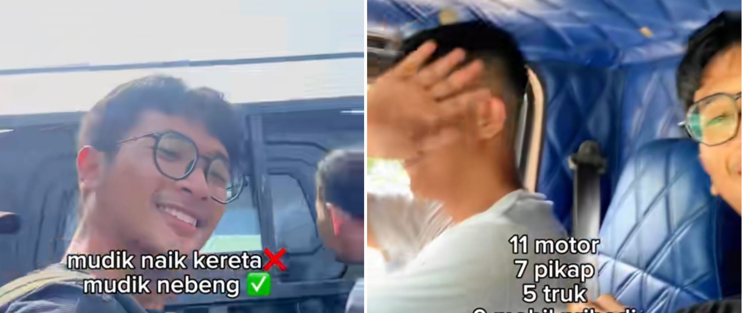 Cerita perantau mudik sejauh 470 KM hanya dengan nebeng, irit duit tapi 23 kali ganti kendaraan