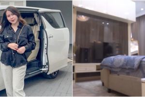 Potret kemewahan kamar 8 bos skincare, milik Shella Saukia bak istana