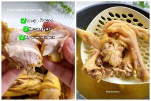 Cukup 12 menit, ini trik ungkep ayam kampung agar empuk dan lembut meski tanpa presto